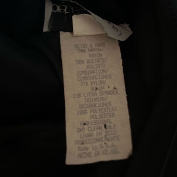 90'S  Classic elegant evening black top sheer with satin look detail blouse - Picture 10 of 10